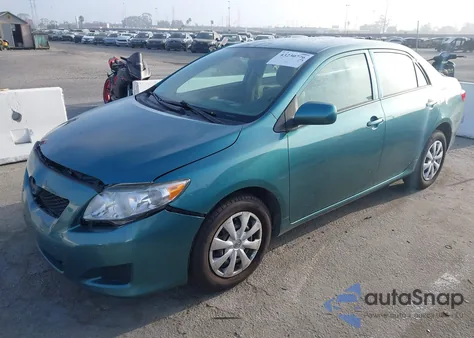 2009 Toyota Corolla Le z USA, uszkodzony, nr VIN 1NXBU40E59Z007382